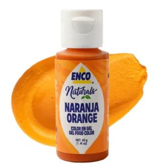 Colorante Naranja Natural en Gel ENCO 40g (Colección Naturals)